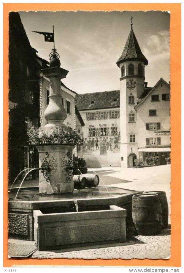 FAT-07  Maienfeld  Städtplatz. Photo Fetzer BAd RAgaz. Nicht Gelaufen. BRB 1939 - Maienfeld