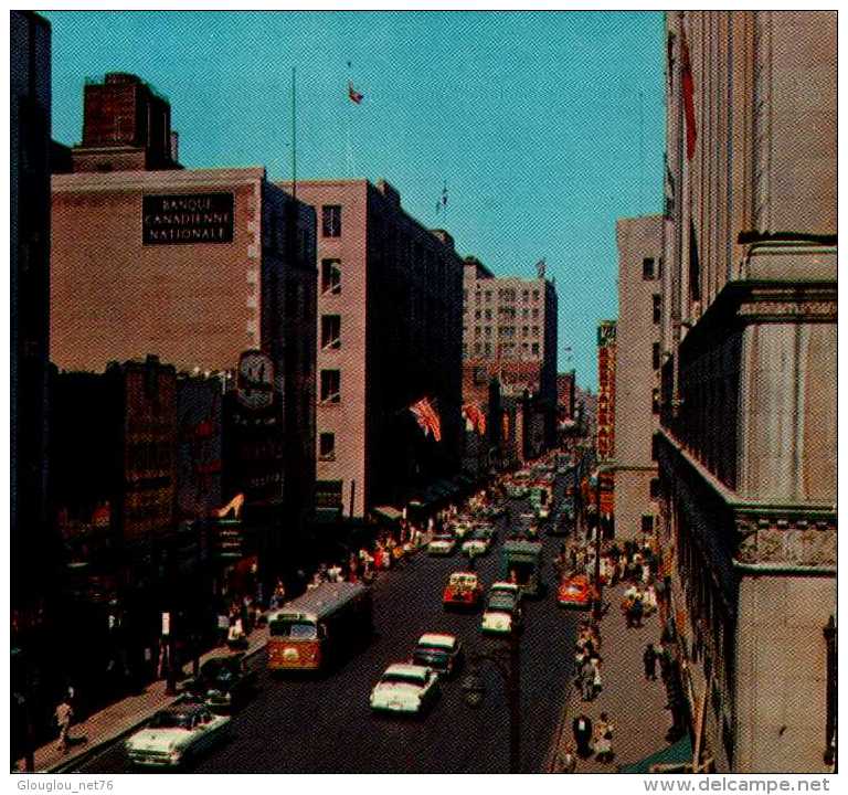 MONTREAL...ST CATHERINE ST...CPM ANIMEE - Moderne Kaarten