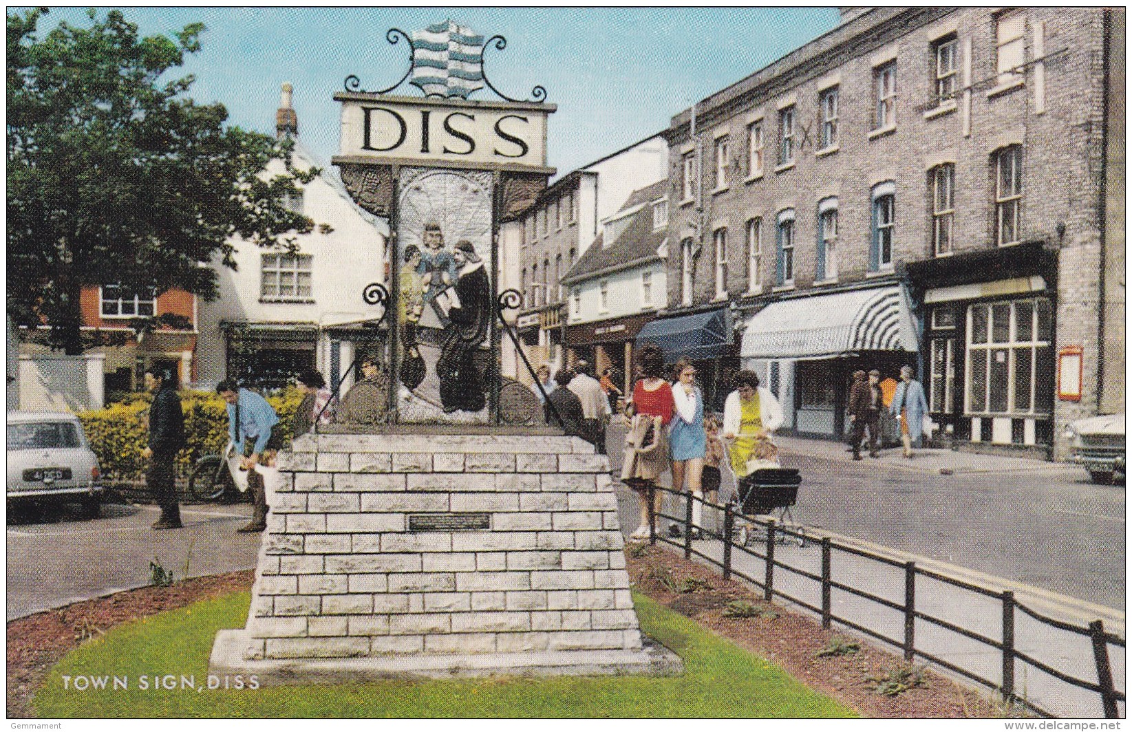 DISS - TOWN SIGN - Other & Unclassified