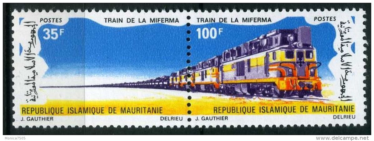 MAURITANIE  ( POSTE ) : Y&amp;T  N°  295/296   TIMBRES   NEUFS   AVEC   TRACE   DE   CHARNIERE  ,  A   VOIR . - Mauritanie (1960-...)