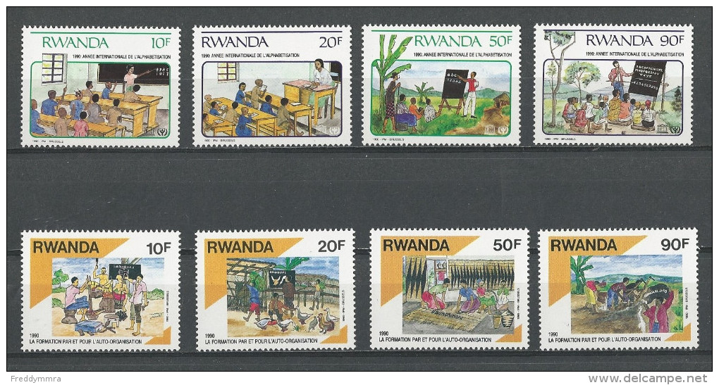 Rwanda:  1380/ 1387  ** - Ongebruikt