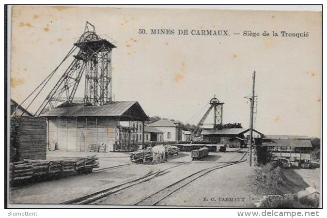 CPA Tarn Carmaux Les Mines Non Circulé - Carmaux