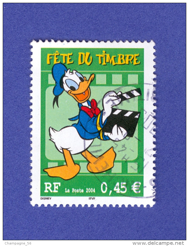 2004 N° 3642  DONALD  OBLITÉRÉ - Used Stamps