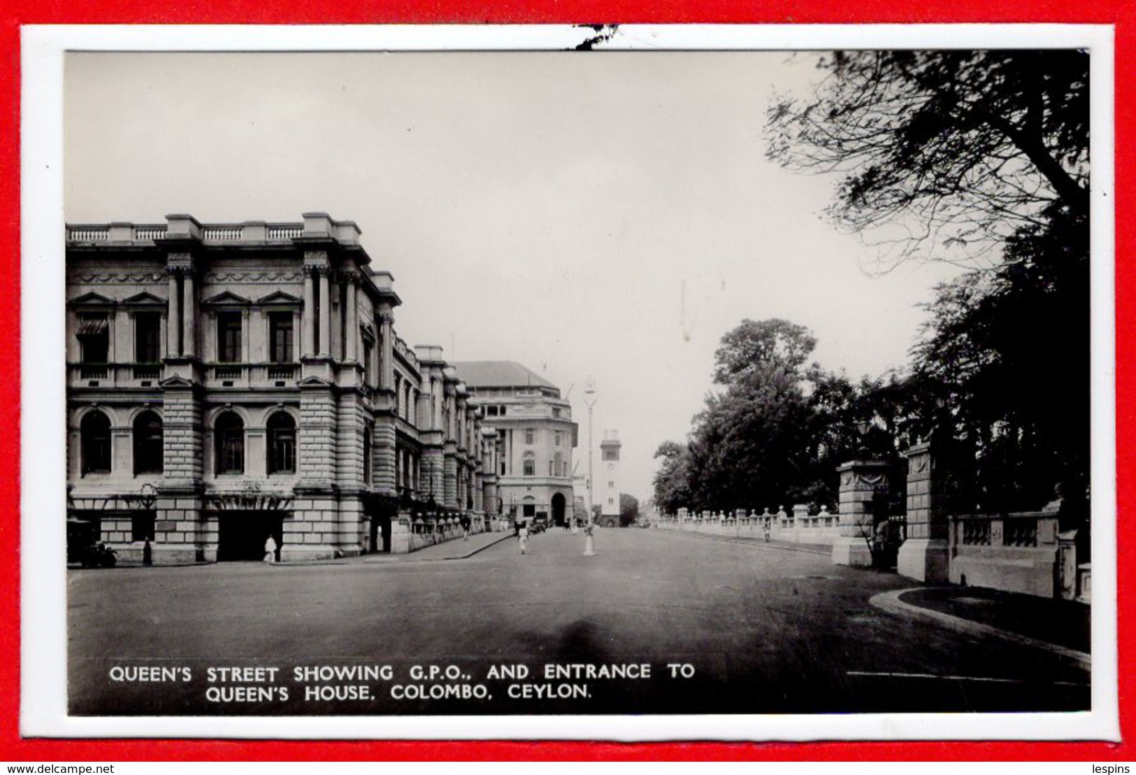 ASIE - SRI LANKA - CEYLON --  Colombo  - Queen Street Showing - Sri Lanka (Ceylon)