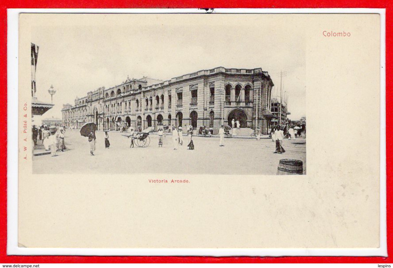 ASIE - SRI LANKA - CEYLON --  Colombo  - Victoria Arcade - Sri Lanka (Ceylon)