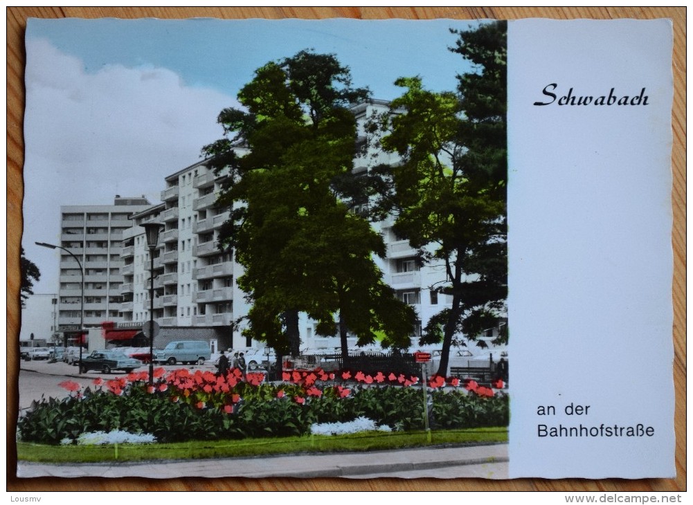 Schwabach - An Der Bahnhofstrasse - Colorisée / Koloriert- (n°6405) - Schwabach