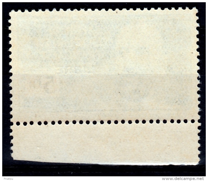 French Equatorial Africa (AEF), Victor Liotard, 5f., Overprint "LIBRE" In Black, 1940 MH VF - Nuevos