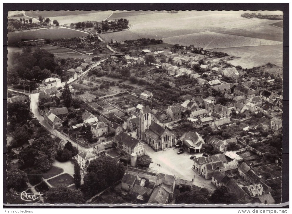 Coms-la-Ville - Seine Et Marne - Vue Aérienne - Place De L'église - Combs La Ville