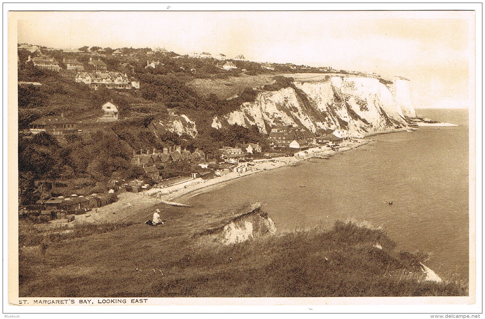 RB 1102 -  Postcard - St. Margaret's Bay Looking East - Near Dover Kent - Other & Unclassified