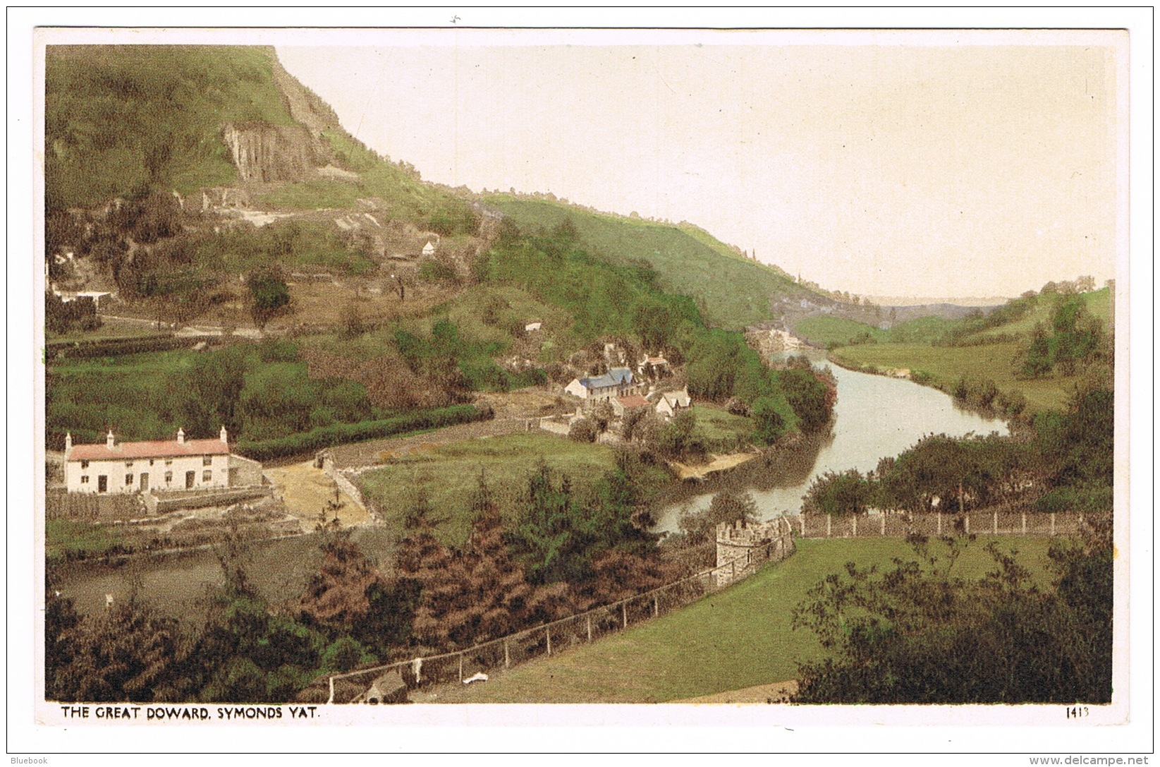 RB 1102 -  Early Postcard - The Great Doward - Symonds Yat Herefordshire - Herefordshire