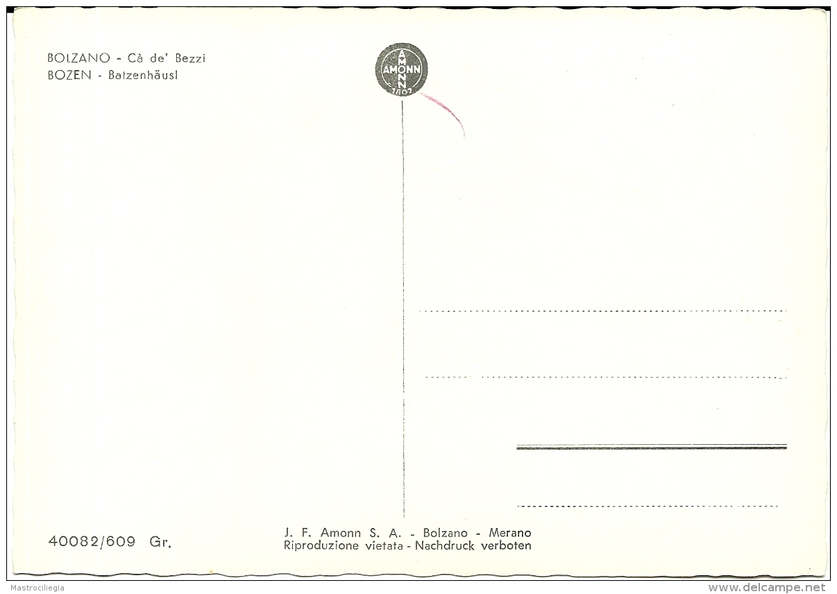 BOLZANO  Cà De' Bezzi - Bolzano