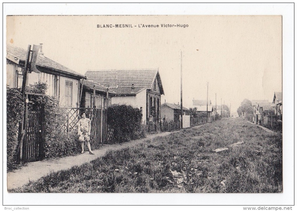 Le Blanc-Mesnil, L'avenue Victor-Hugo - Le Blanc-Mesnil