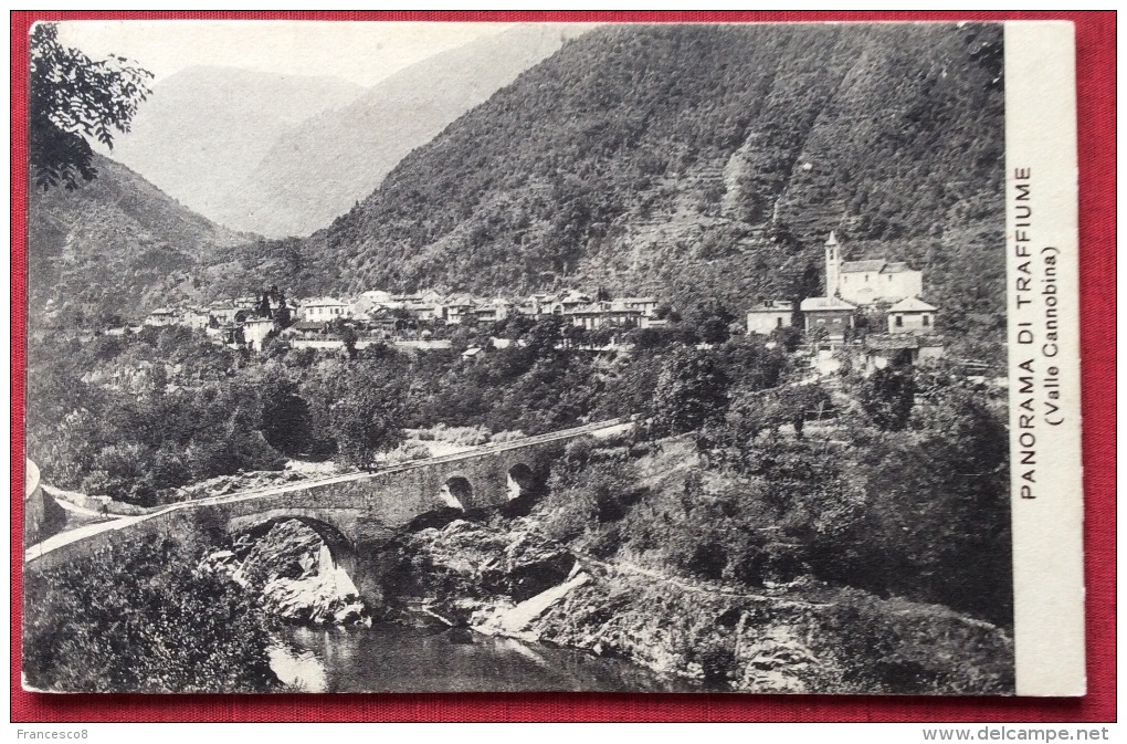 1911 PANORAMA DI TRAFFIUME ( VAL DI CANNOBINA ) / CANNOBIO - Sonstige & Ohne Zuordnung