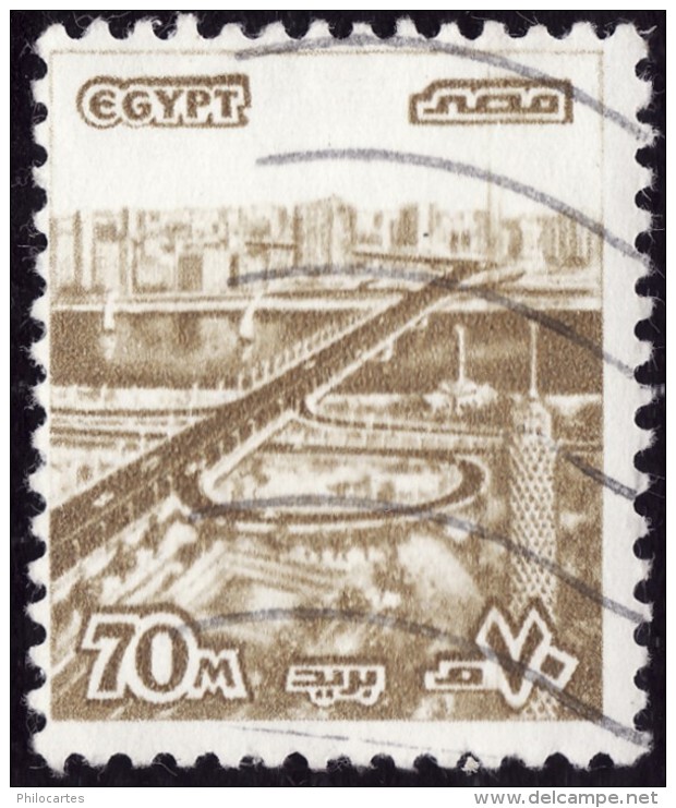 EGYPTE  1979  -  YT  1092 - Pont Du 6 Octobre  - Oblitéré - Oblitérés