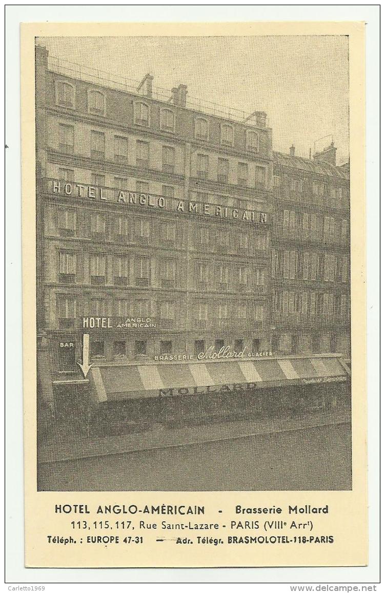 HOTEL ANGLO- AMERICAN PARIGI NV FG - Hotels & Gaststätten