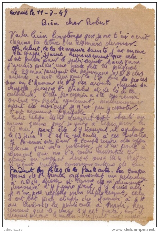 Flamme Pour PARIS Oblitération ARRAS Gare Sur Lettre Circulée Vers TOULOUSE (3 Scans) - 1921-1960: Période Moderne