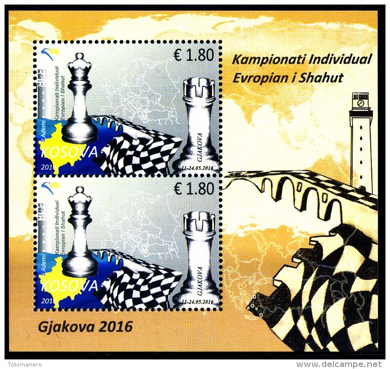 REPUBLIC OF KOSOVO 2016 European Individual Chess Championship Block** - Kosovo