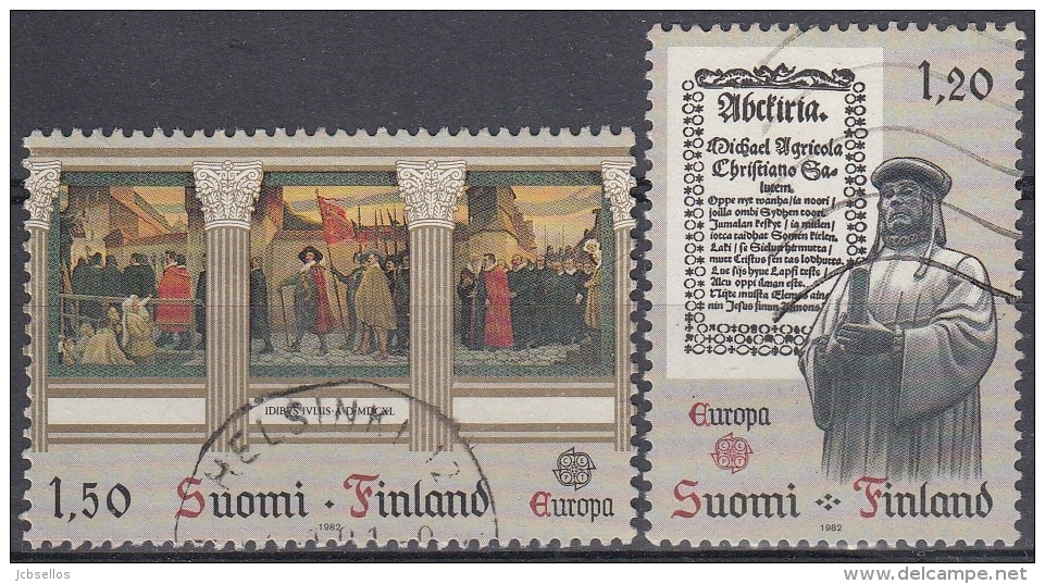 Finlandia 1982 Nº 865/66 Usado - Oblitérés