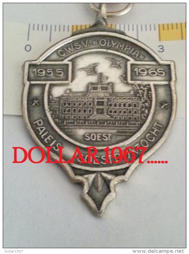 .medal - Medaille - C.w.s.v Olympia Paleis Soestdijktocht 1955-1965 - Autres & Non Classés