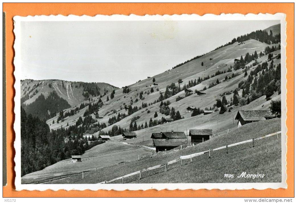 FAW-17  Morgins Val D'Illiez Chalets. Circulé Sous Enveloppe En 1958 - Val-d'Illiez 