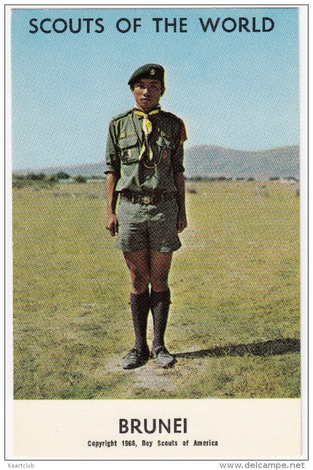 BRUNEI  - BOY-SCOUT - (Boy Scouts Of America, 1968) - Brunei