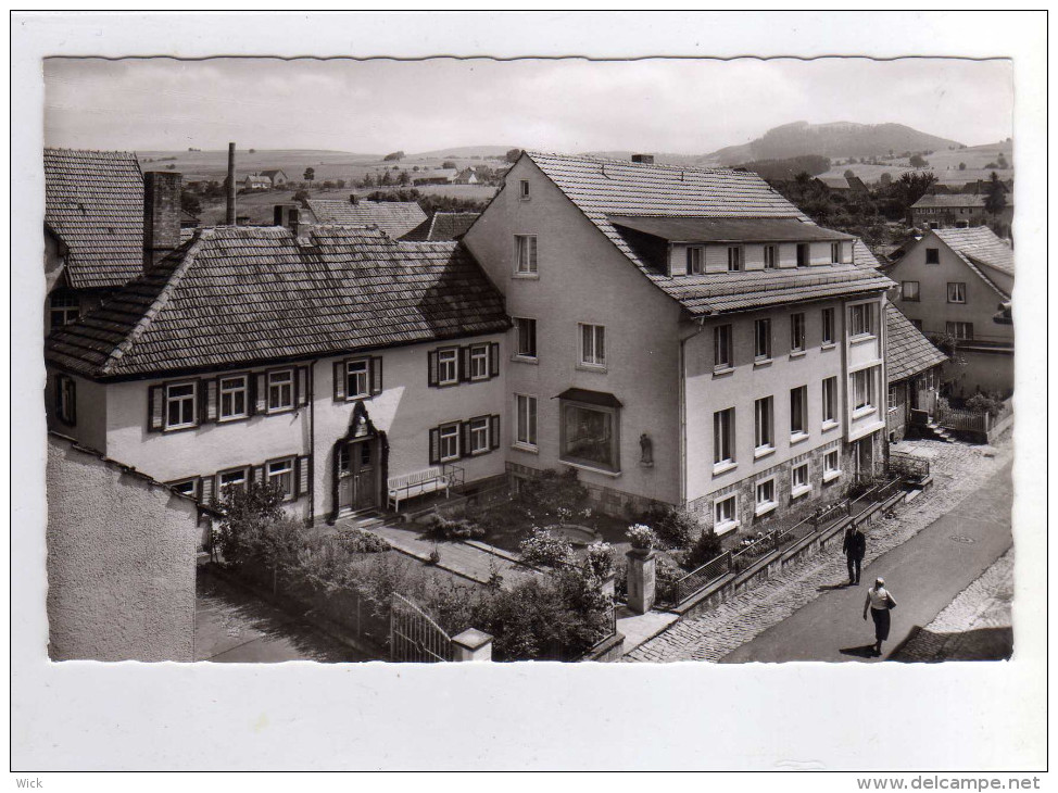 AK Gersfeld /Rhön Bei Wasserkuppe, Fulda, Tann -"KNEIPP-KURHEIM LUDWIGSSTIFT"   -selten !!! - Rhoen