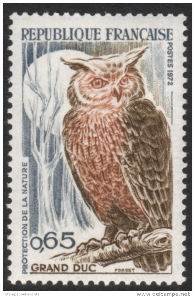 France Owl Stamp Mnh - Owls