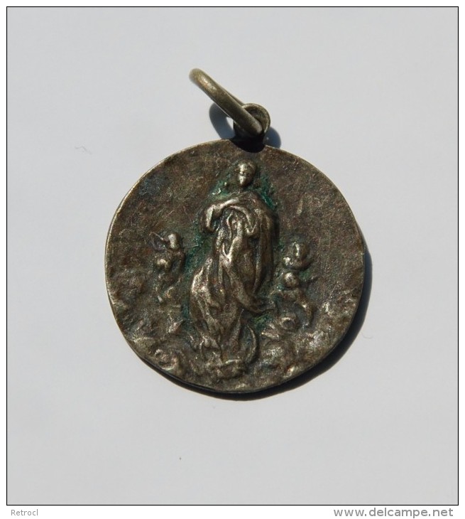 Old Religious Pendant - Religious Medal - Adel