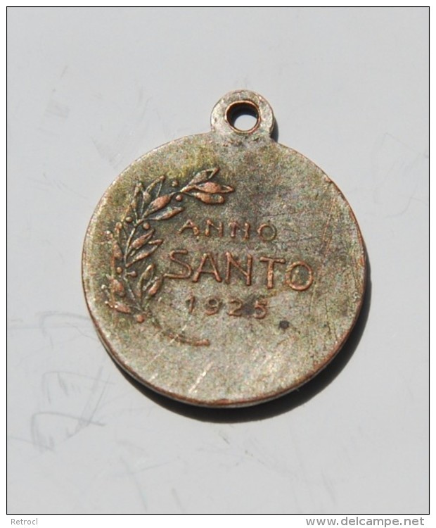 Old Religious Pendant - Anno Santo 1925 - Adel