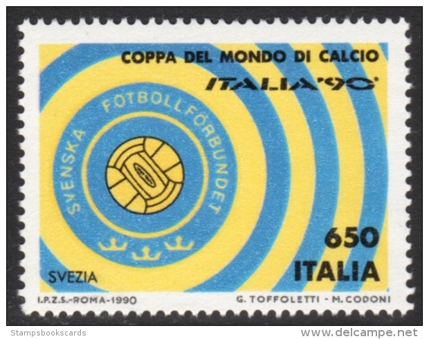 Italia 90 Sweden World Football Mnh Stamp - Neufs