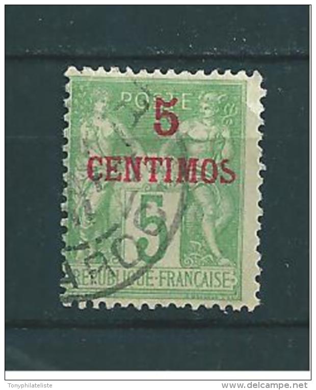 Colonie Maroc Timbres De 1891/1900  N°2  Type I  Oblitéré  Tres Beaux  (cote 33&euro;) - Used Stamps