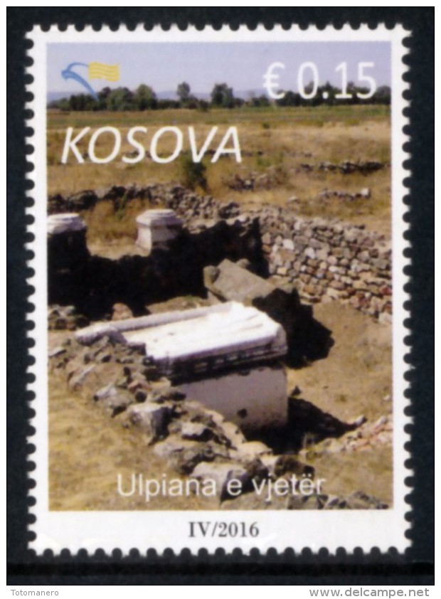 REPUBLIC OF KOSOVO 2016 Archeology ULPIANA IV REPRINT** - Kosovo