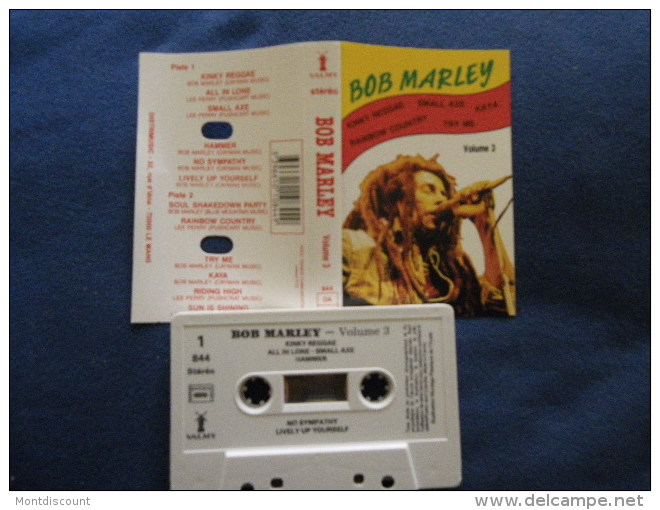 BOB MARLEY K7 AUDIO VOIR PHOTO...ET REGARDEZ LES AUTRES (PLUSIEURS) - Audio Tapes