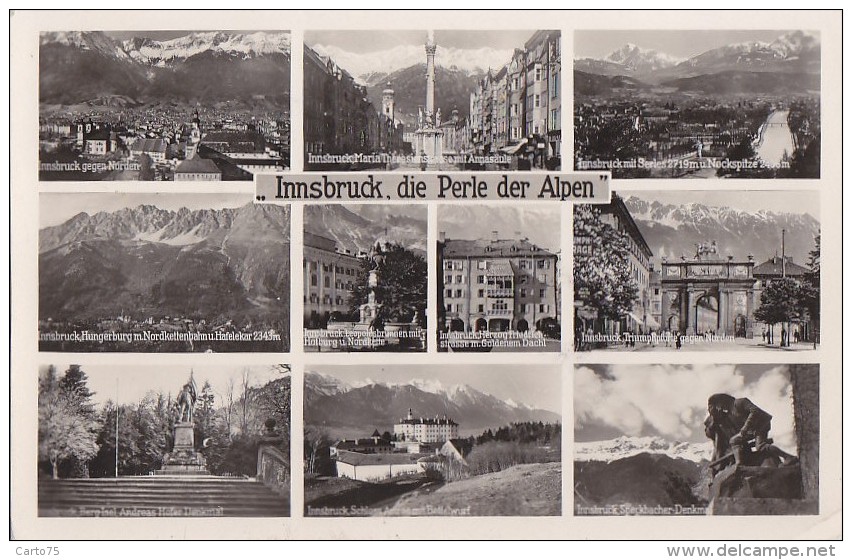 Autriche - Innsbruck - Main Views - 1952 - Innsbruck