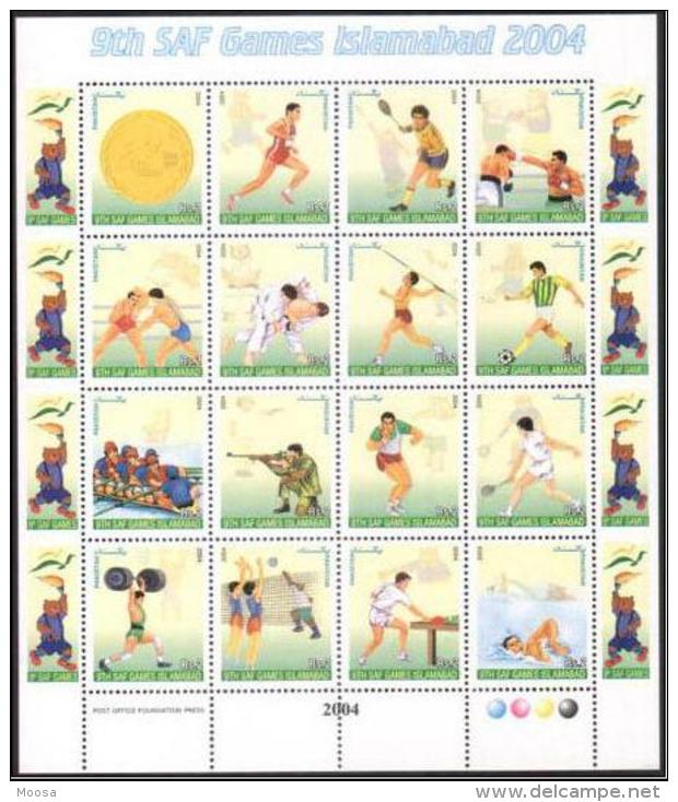 2004 FULL YEAR PACK OF PAKISTAN, MNH (2 Scans) - Pakistan