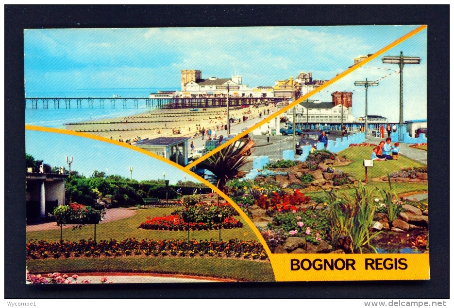 ENGLAND  -  Bognor Regis  Multi View  Used Postcard - Bognor Regis