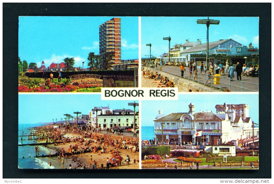 ENGLAND  -  Bognor Regis  Multi View  Used Postcard - Bognor Regis