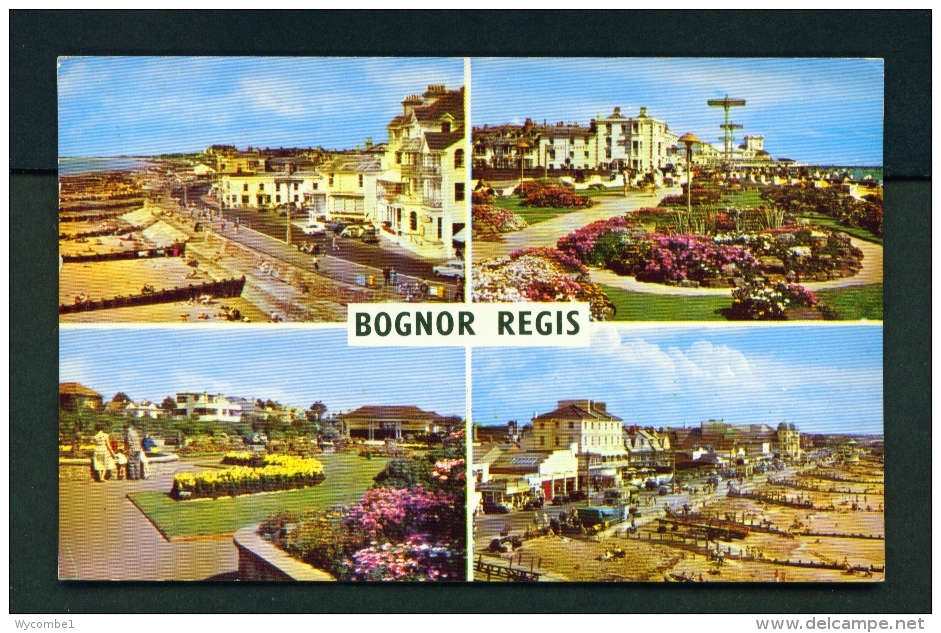 ENGLAND  -  Bognor Regis  Multi View  Used Postcard - Bognor Regis