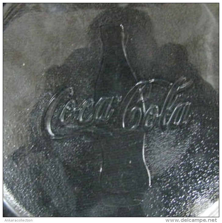 AC - COCA COLA GLASS PLATE 23 CM FROM TURKEY - Huishoudartikelen