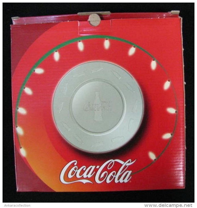 AC - COCA COLA GLASS PLATE 21 CM FROM TURKEY - Articoli Domestici