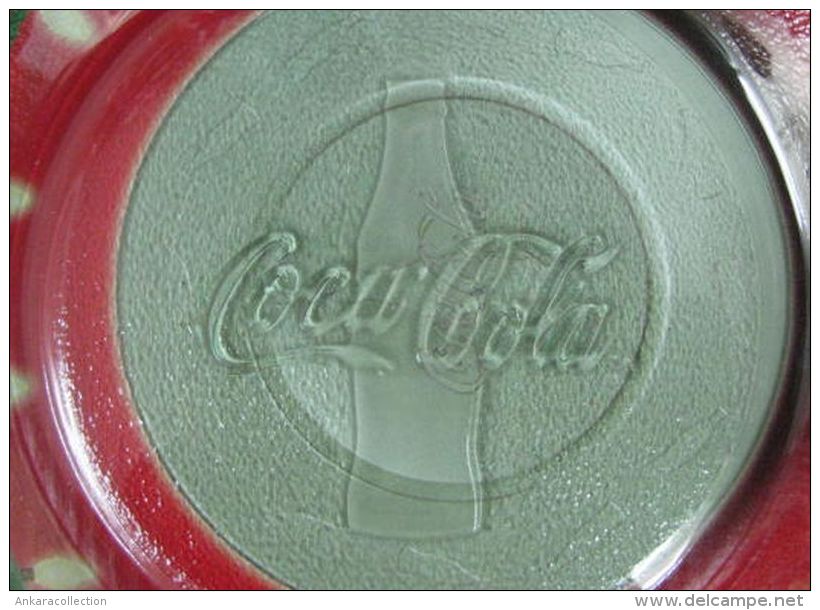 AC - COCA COLA GLASS PLATE 21 CM FROM TURKEY - Haushaltsartikel