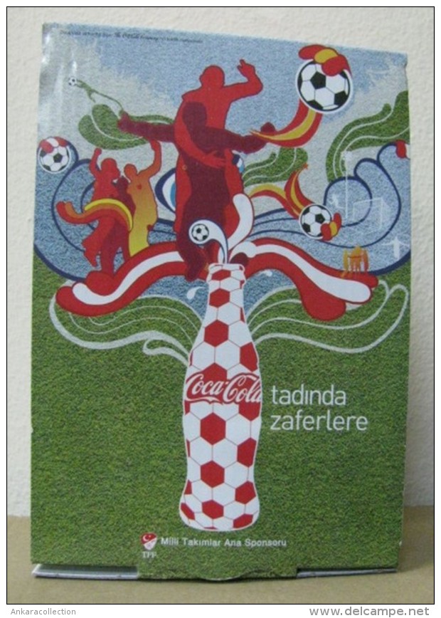 AC - COCA COLA UEFA EURO 2008 AUSTRIA - SWITZERLD CLEAR GLASS IN BOX FROM TURKEY - Becher, Tassen, Gläser