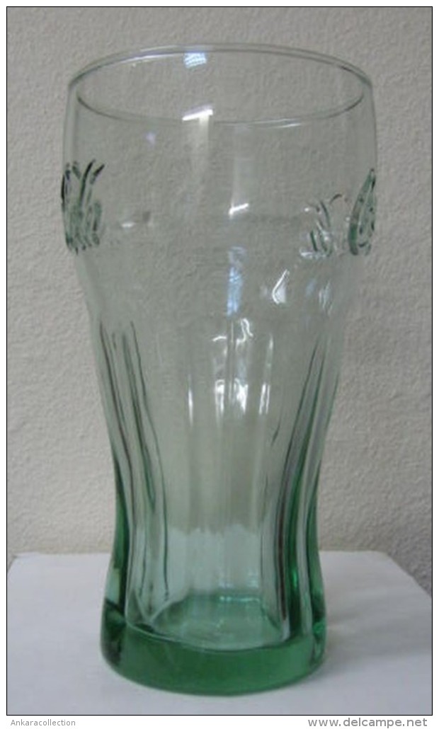 AC - COCA COLA GREENISH GLASS FROM TURKEY - Becher, Tassen, Gläser