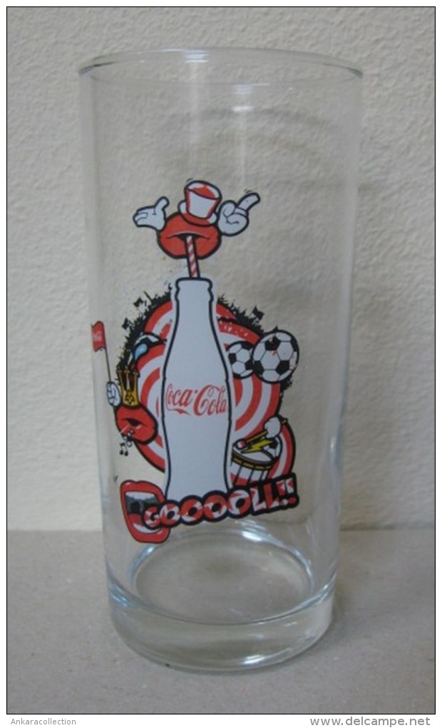 AC - COCA COLA GOOOOLL GLASS FROM TURKEY - Mugs & Glasses