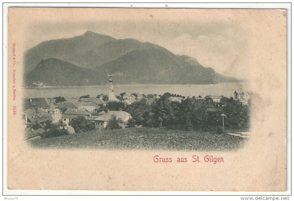 Gruss Aus St. Gilgen - Stengel 2635 - St. Gilgen