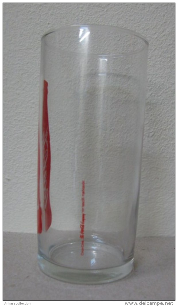 AC - COCA COLA BOTTLE ILLUSRATED GLASS # 2 FROM-TURKEY - Tazas & Vasos