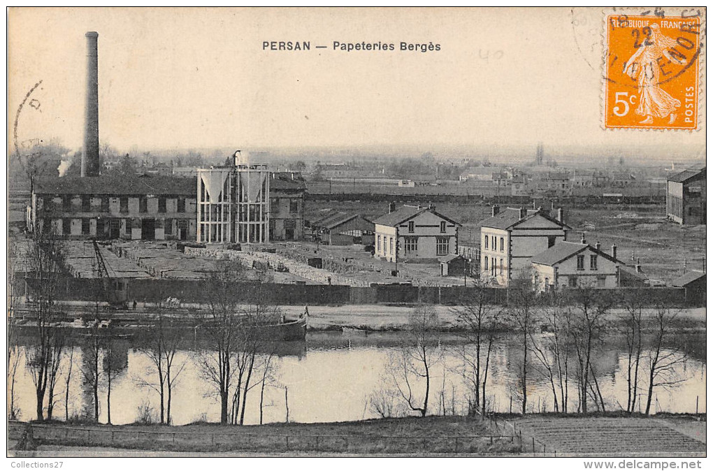 95-PERSAN-  LES PAPETERIES BERGES- - Persan