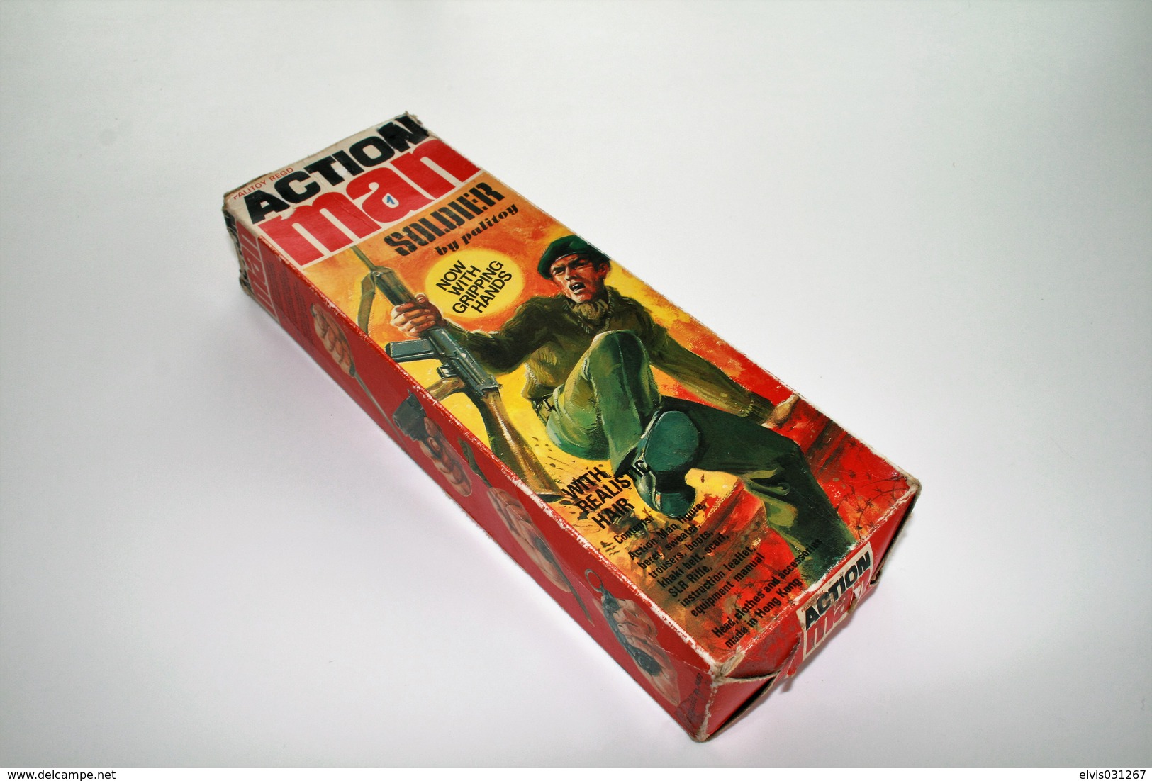 Vintage ACTION MAN : SOLDIER - BOXED!!! - Original Hasbro 1970 - Palitoy - GI JOE