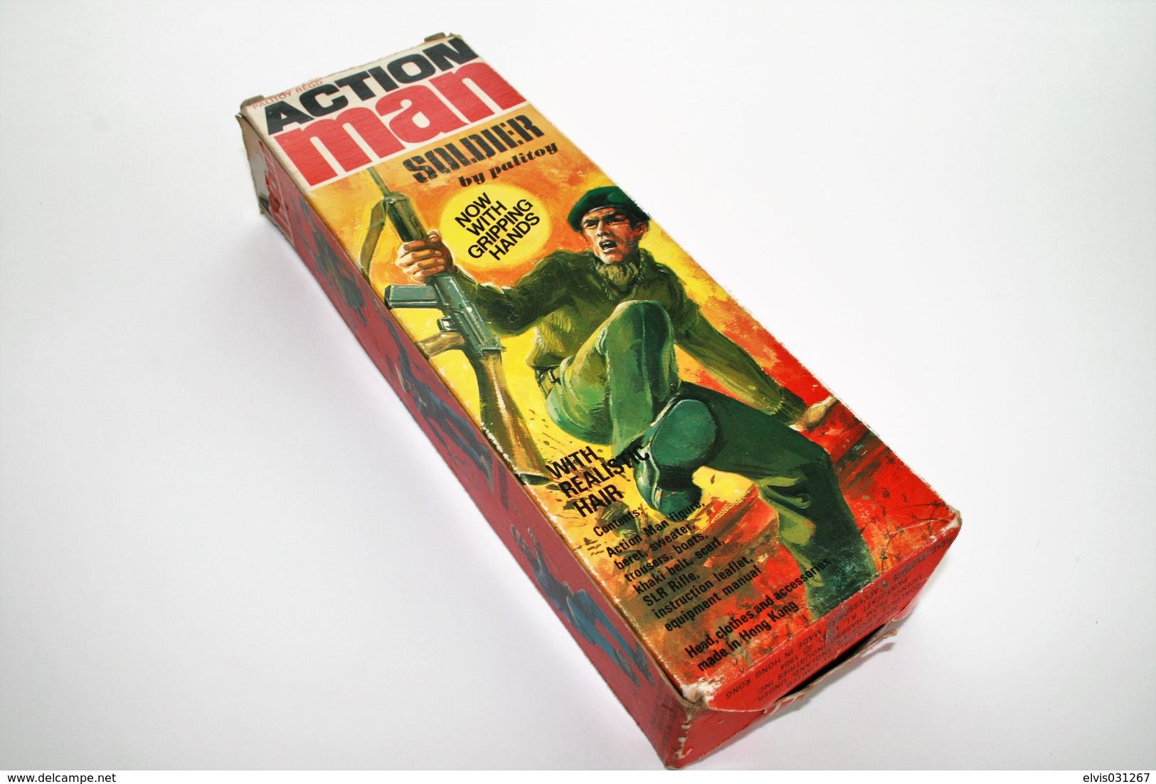 Vintage ACTION MAN : SOLDIER - BOXED!!! - Original Hasbro 1970 - Palitoy - GI JOE
