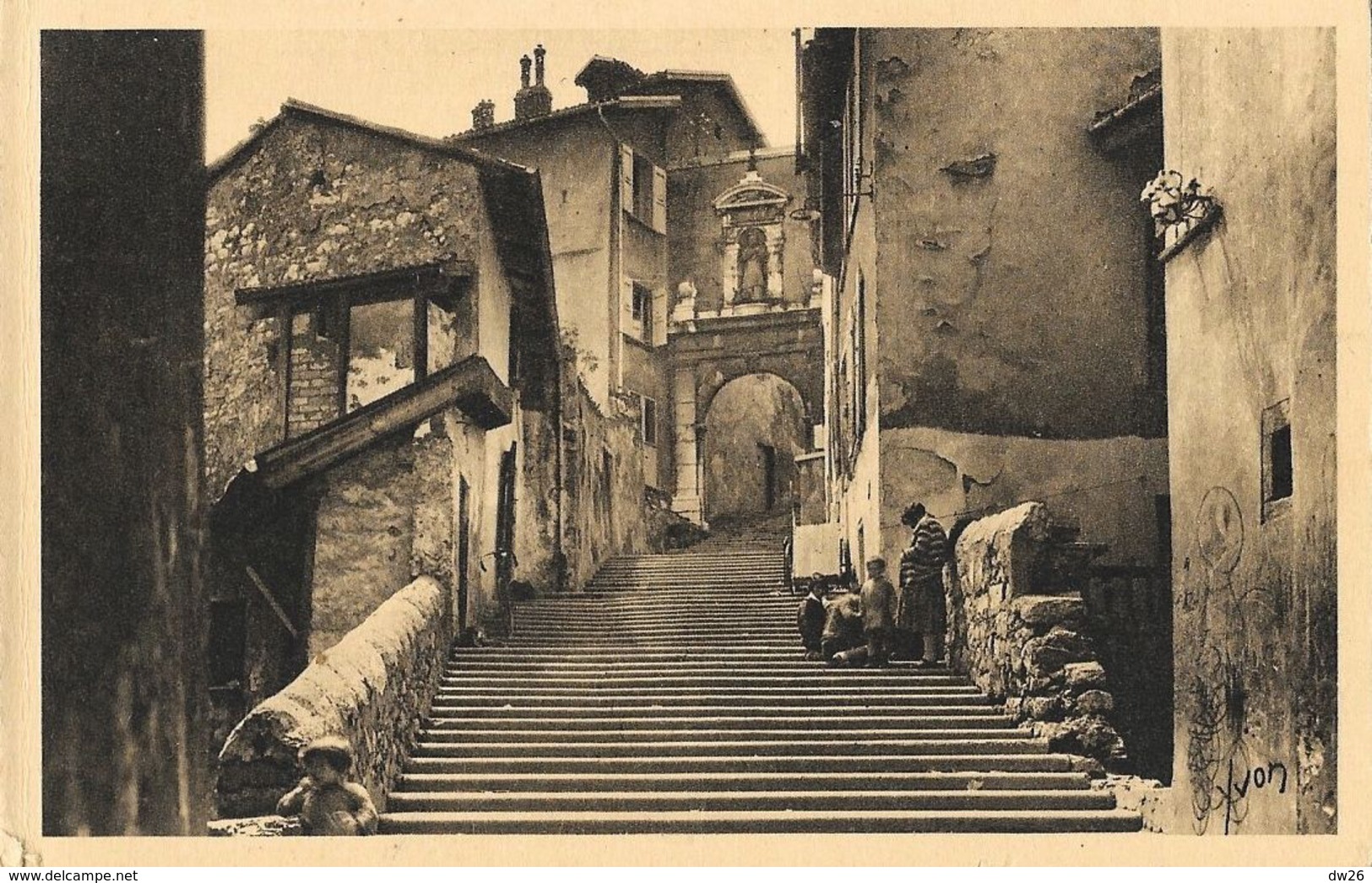 Grenoble - Montée De Chalemont - Les Alpes - Editiond'Art Yvon - Carte Non Circulée - Grenoble